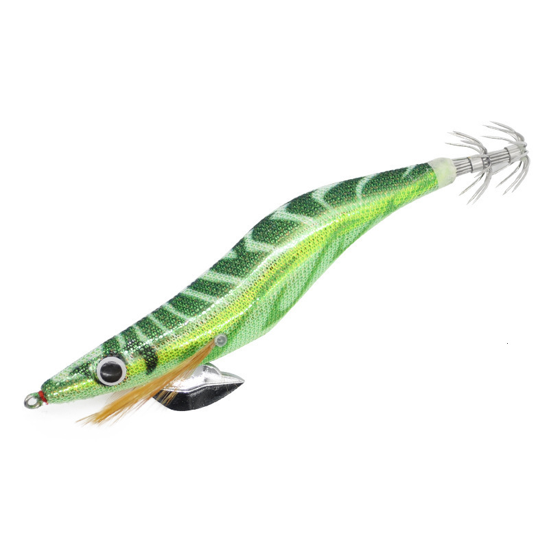 Fishing Hooks Japan road DUEL wood shrimp A1768 noctilucent helped shore fishing 3.5/2.5/3.0 shrimp smoked squid fishing lures 230614