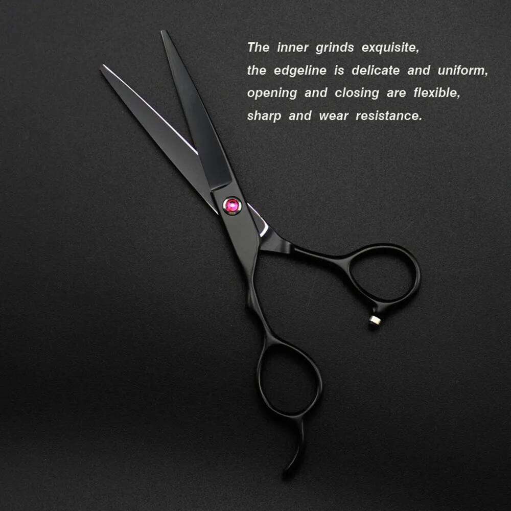 Professional JP440c 5.5 6 '' Left handed scissor Black hair haircut thinning barber cutting shears hairdresser scissors H260303