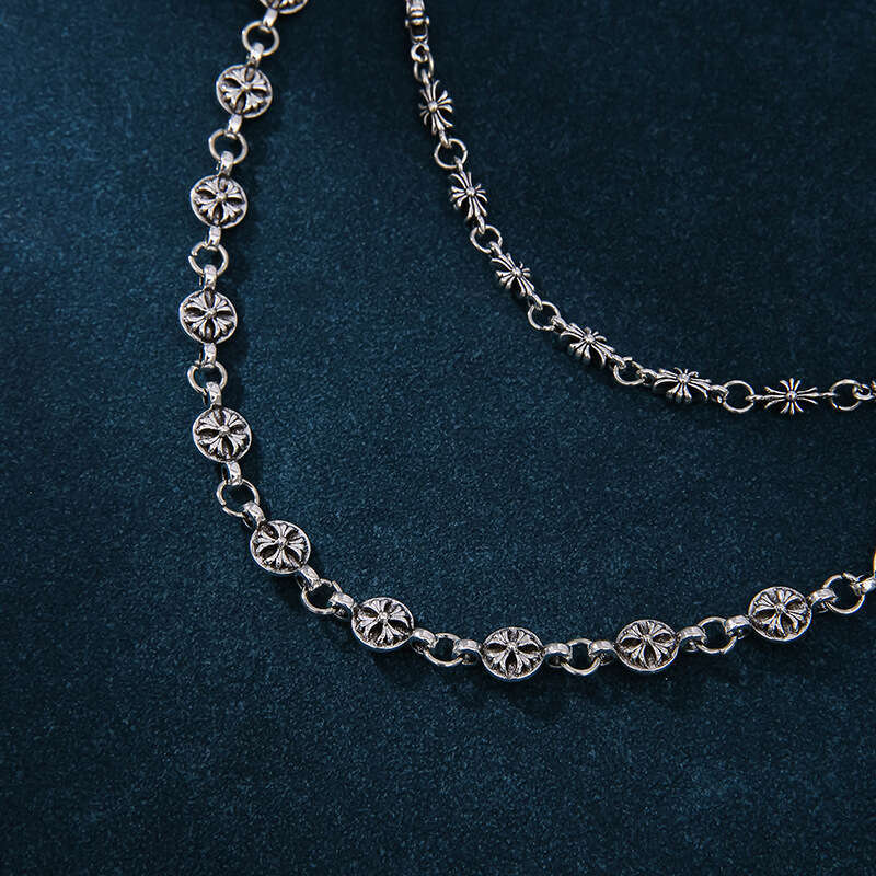 Pants Bag Sword Round Bead Cross Waist Lobster Clasp Pendant Jeans Chain