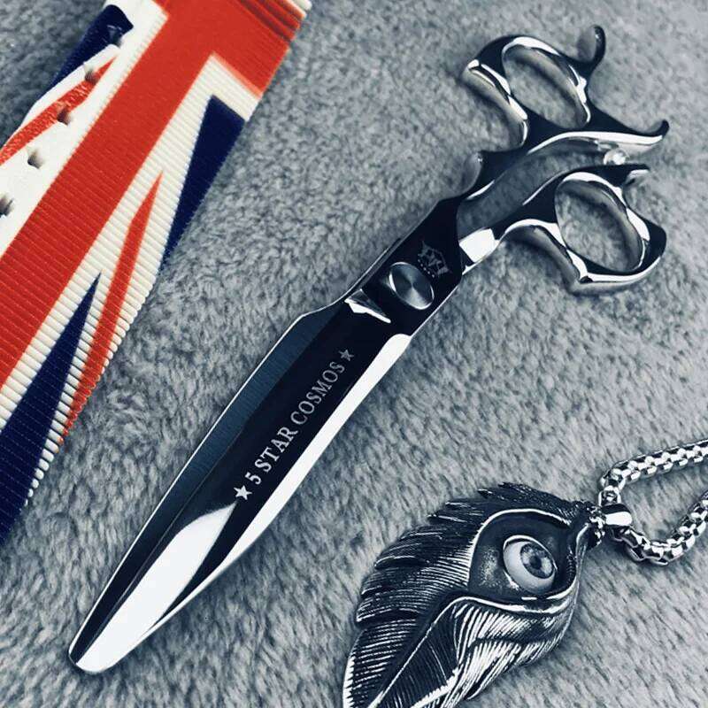 FnLune 6 6.5 6.75 Inch ATS-34 Professional Hair Salon Cut Barber Accessories Haircut Shear Hairdressing Tools Scissors H260303