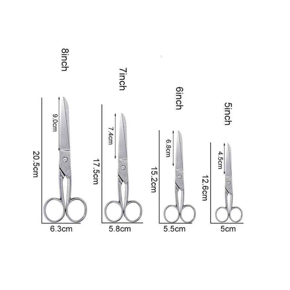 1PC Stainless Steel Sewing Fabric Cutter Tool DIY Tailor Scissors For Clothing Design Office Home H260303