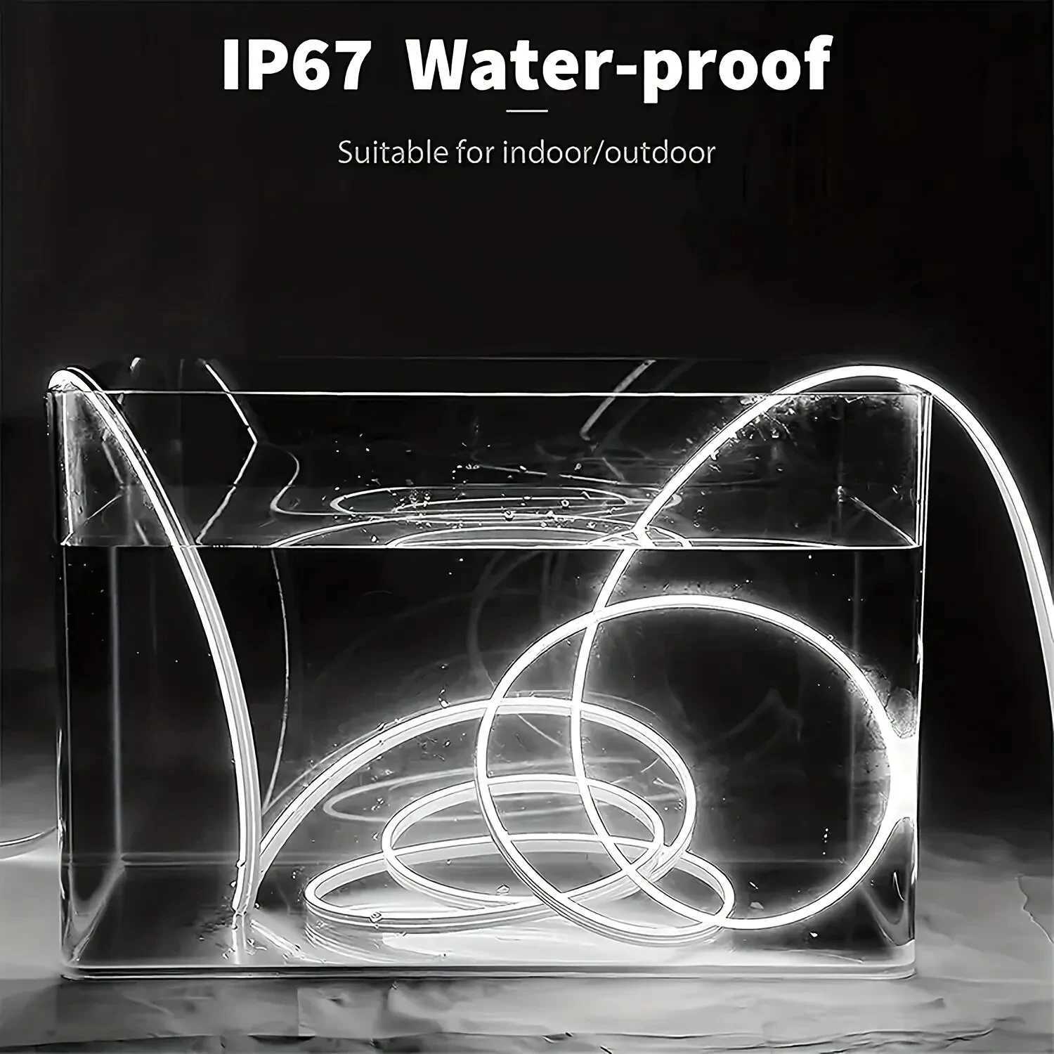 Touch Sensor LED Strip Lights Neon Sign 5V USB Dimmable Waterproof Neon Lamp Flexible Tape Silicone Bedroom Backlight DIY Decor H260304