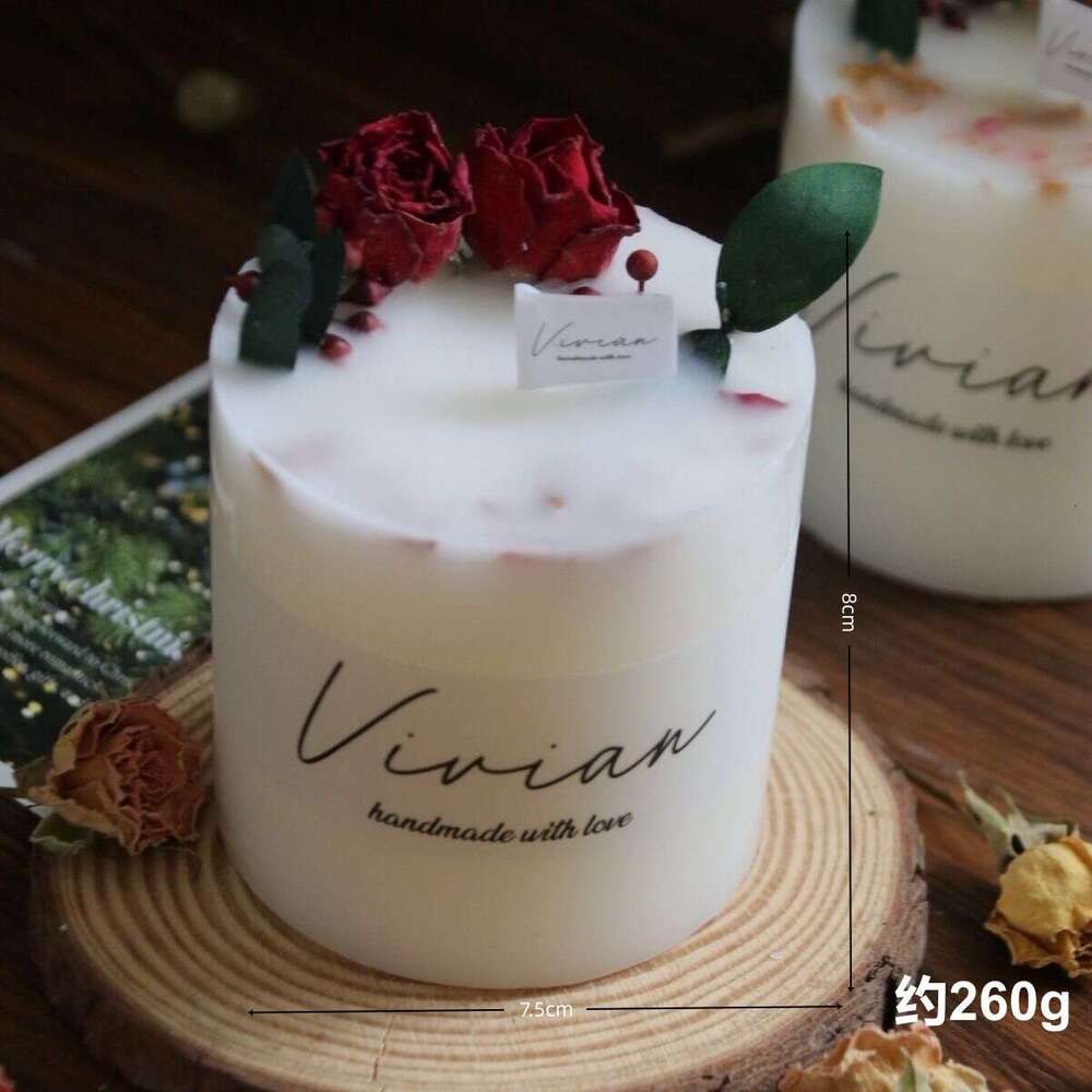 Forest Style Scented Candle Natural Soy Wax Handmade Gift Wedding Decoration Creative Fragrance W260304