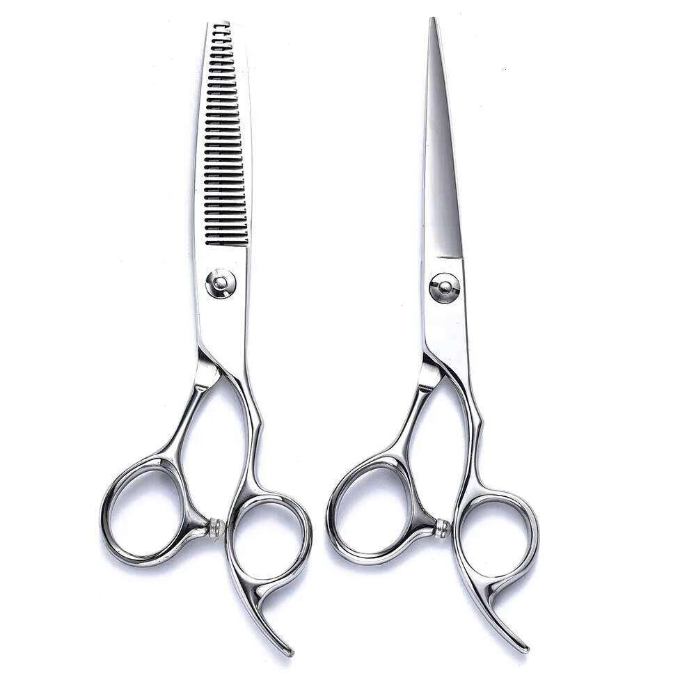 Professional 6 Inch Hair Thinning Barber Scissors Set - Hairdressing Shears for Texturizing and Cutting Tools H260303