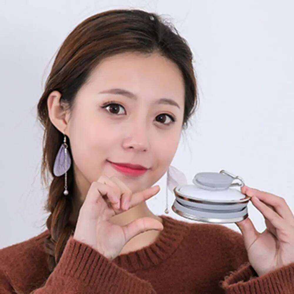 500ml Silicone Water Bottle Leak Proof Heat Resistant Travel Foldable Hangable with Hook Camping Collapsible Cup S260303