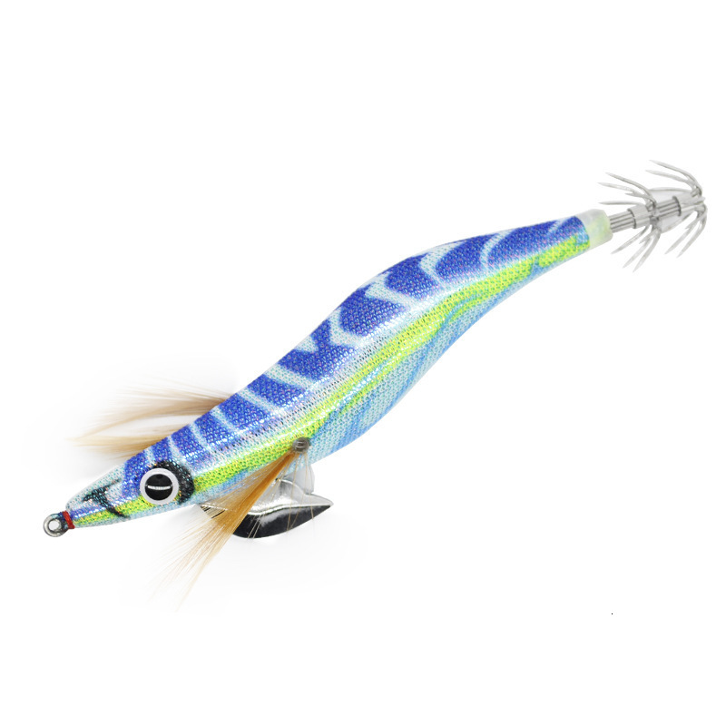 Fishing Hooks Japan road DUEL wood shrimp A1768 noctilucent helped shore fishing 3.5/2.5/3.0 shrimp smoked squid fishing lures 230614