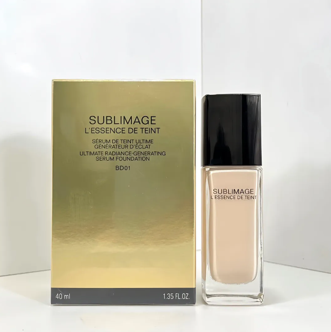 New Arrival Sublimage Foundation 40ml concealing foundation makeup matte Liquid cosmetics foundation cream for face full coverage