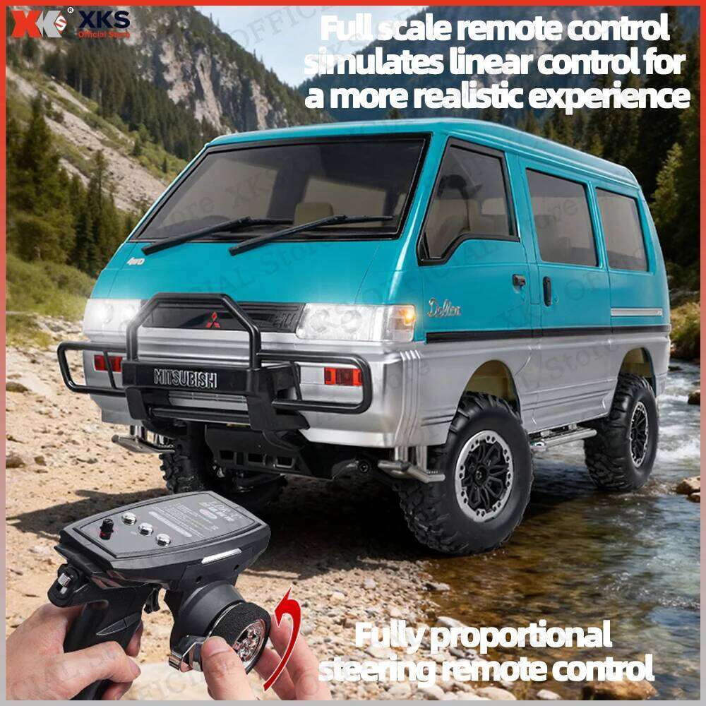 XKS LDRC LD1296 1/12 Scale 2-Speed Transmission Electric RC Off-Road Rock Crawler 2.4G Remote Control LED Light Toy Gift for Boy Z260303