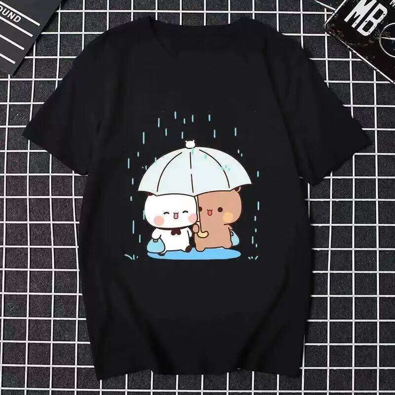 Bubu Dudu High Quality EU Size T Shirt Funny Anime Men Top Graphic Comic Manga Unisex Summer Clothes 80024 H260304