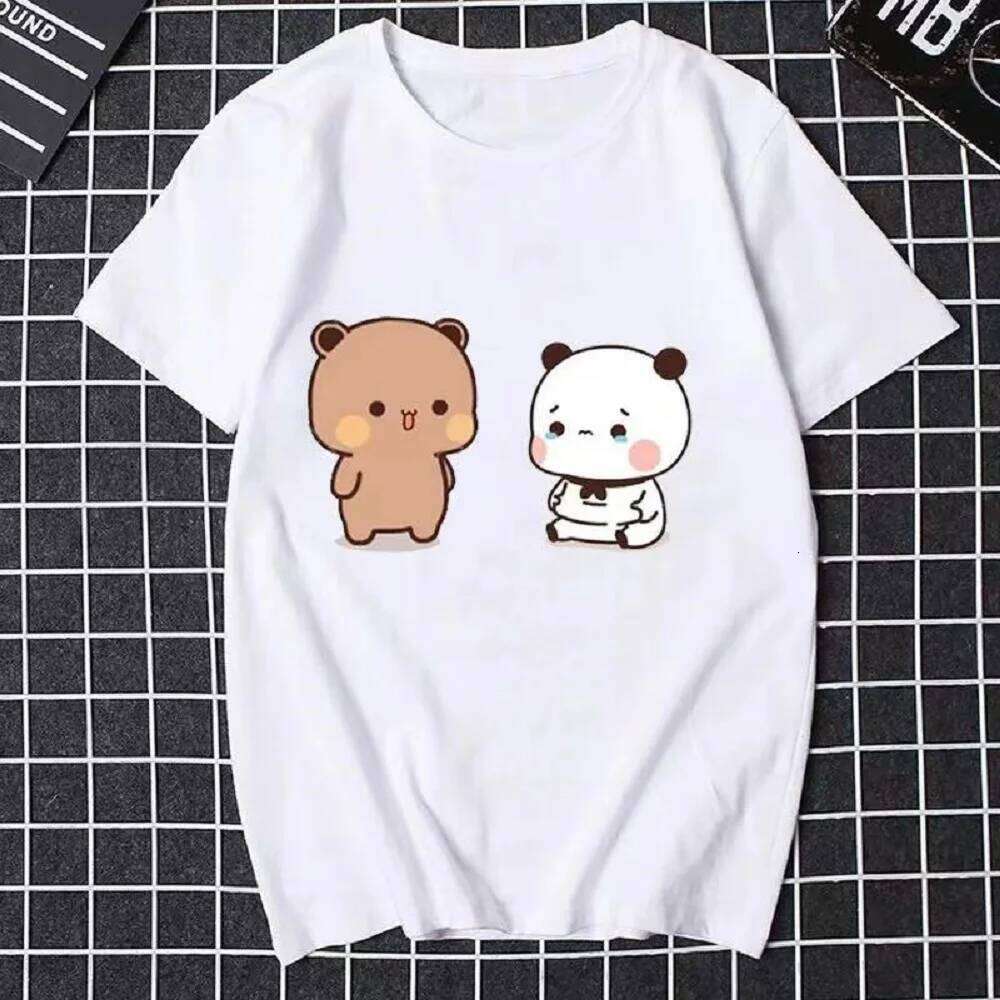 Bubu Dudu High Quality EU Size T Shirt Funny Anime Men Top Graphic Comic Manga Unisex Summer Clothes 80024 H260304
