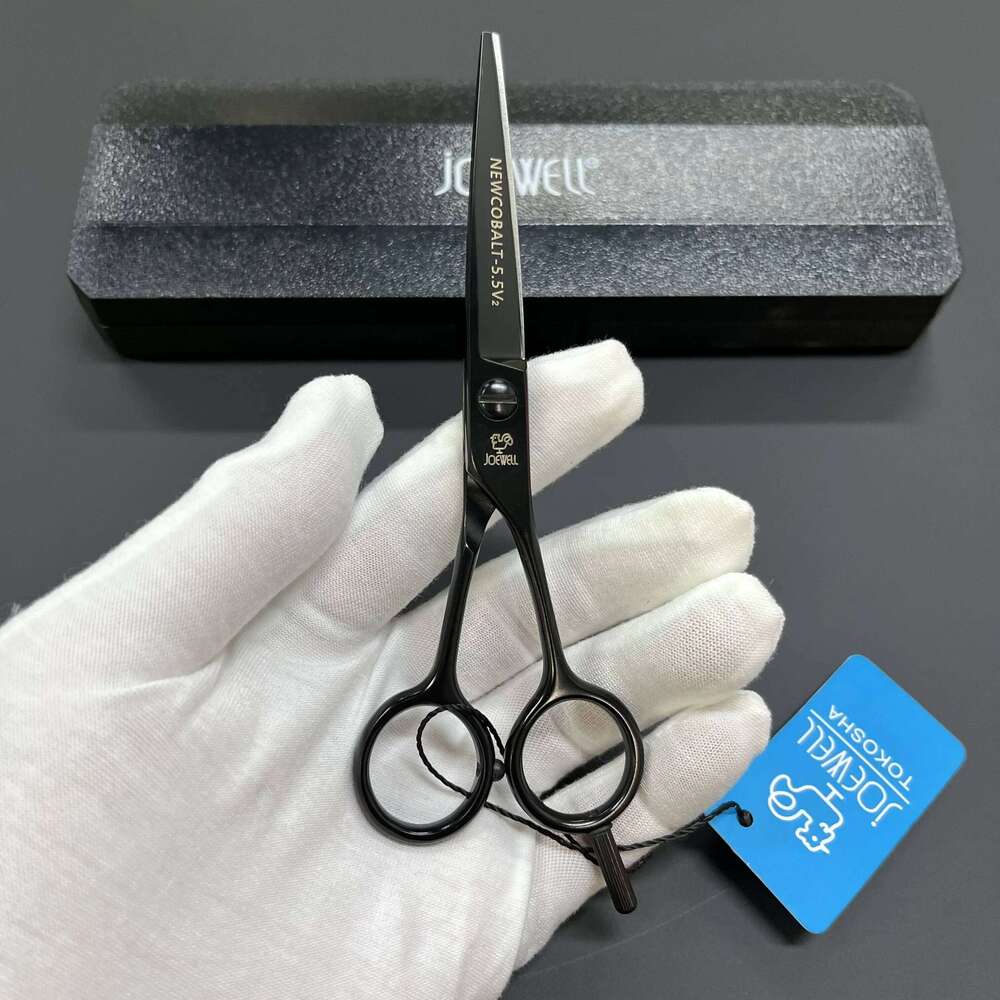Japan JQEWELL Chicken Brand High-end Professional NC-50 NC-55 Small Black Structural Scissors 5.5 Inches H260303