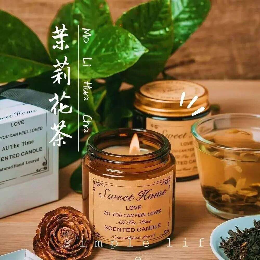 Handmade Sleep Aid Home Bedroom Aromatherapy Candles Smokeless Fragrance Decorative Gifts W260304
