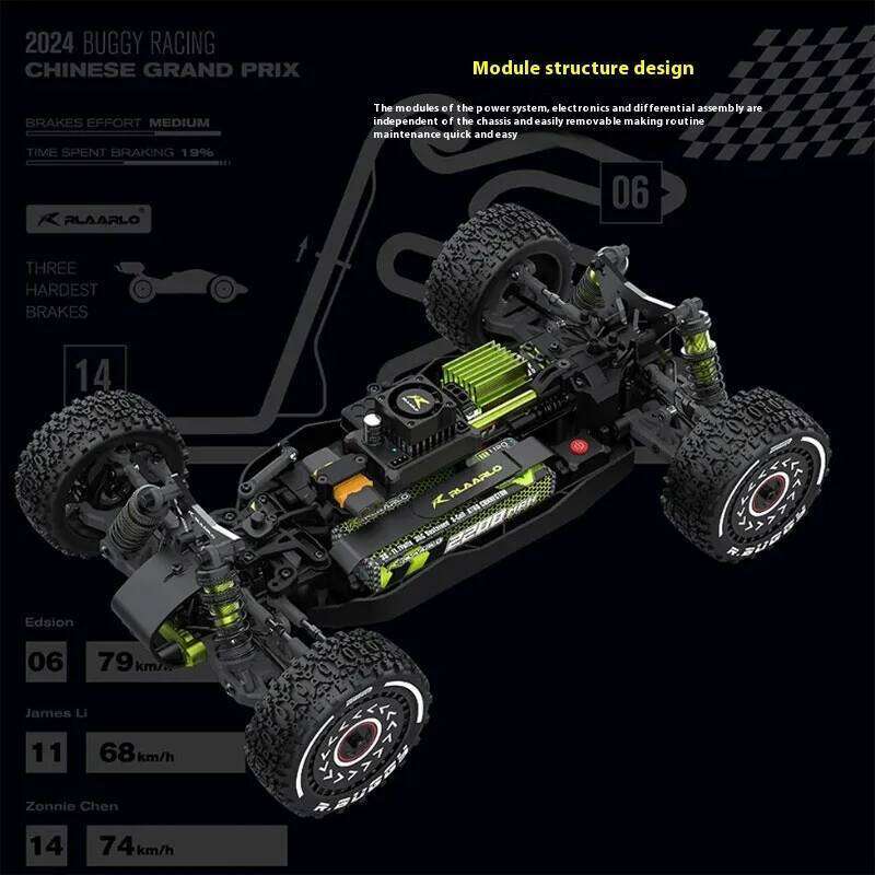 LEILALUO X12S remote control electric four-wheel drive 1/12 off-road vehicle 3S brushless high-speed model car. Z260303