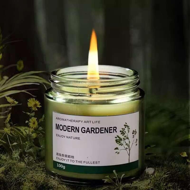 Osmanthus Gardenia Scented Candle Indoor Home Use Long-lasting Premium Light Fragrance Bedroom Tea Scent for Men and Women's Rooms W260304