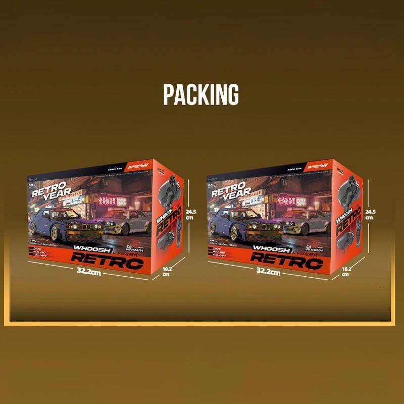 Gyro Rc Drift 4x4 High Speed Full Scale Throttle Direction Simulation Model Remote Control Car 50km/H Toys For Children Z260303