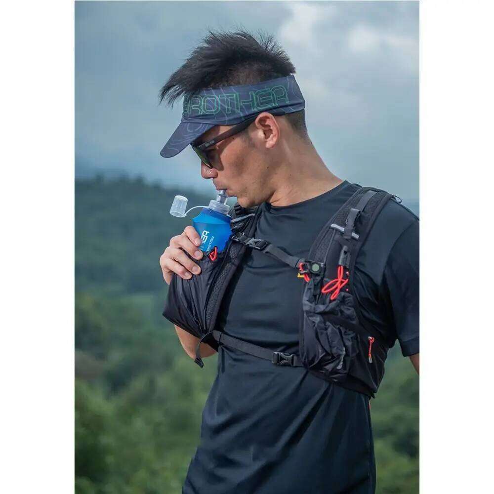 250/500ML Soft Silicone Mouth TPU Outdoor Water Bottle Food Grade Collapsible Hydration Bag Running Camping Hiking S260303