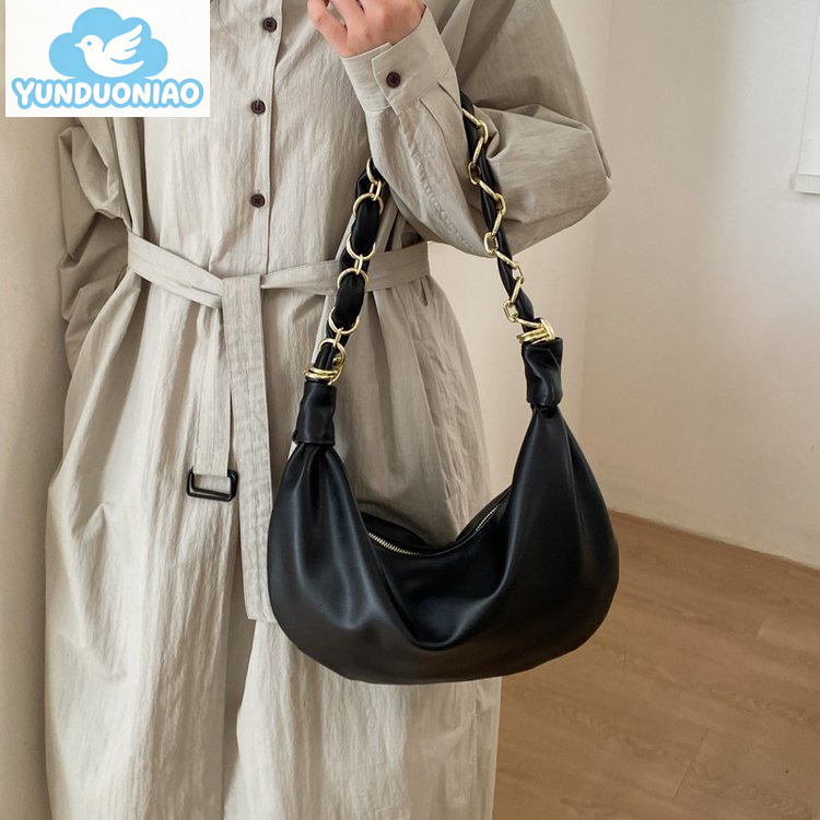 YUNDUONIAO new casual style large capacity women's bag fashionable niche underarm dumpling bag high-quality women's multifunctional shoulder