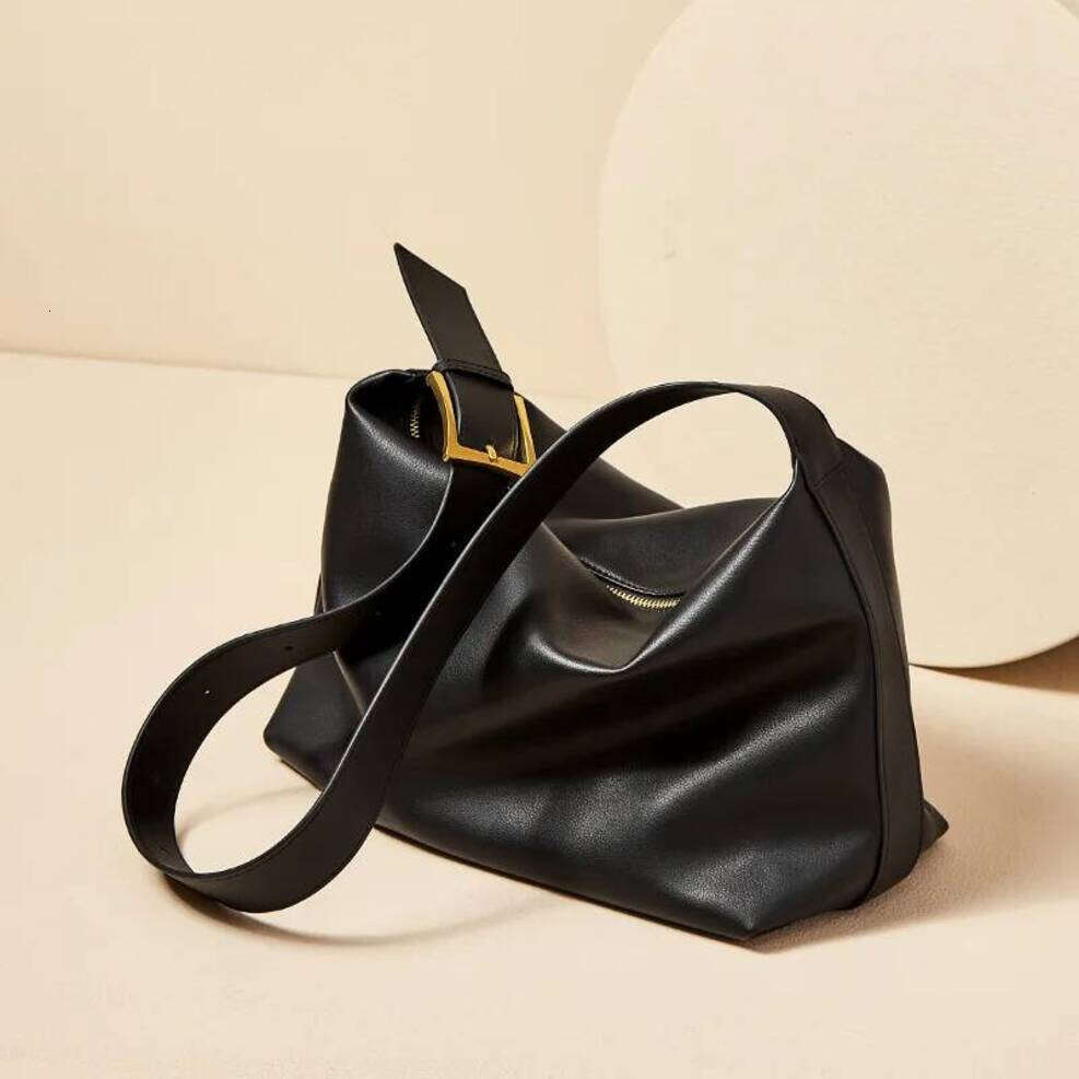 OLOEY Brand Shoulder Soft Leather Luxury Tote Bag Large Capacity Top Layer Cowhide Women Diagonal Cross Handbag