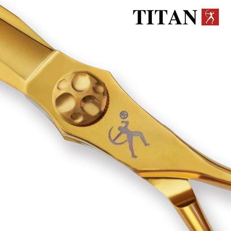 Titan Hairdressers professional hair gold hairdressing barber salon tool cut scissors H260303