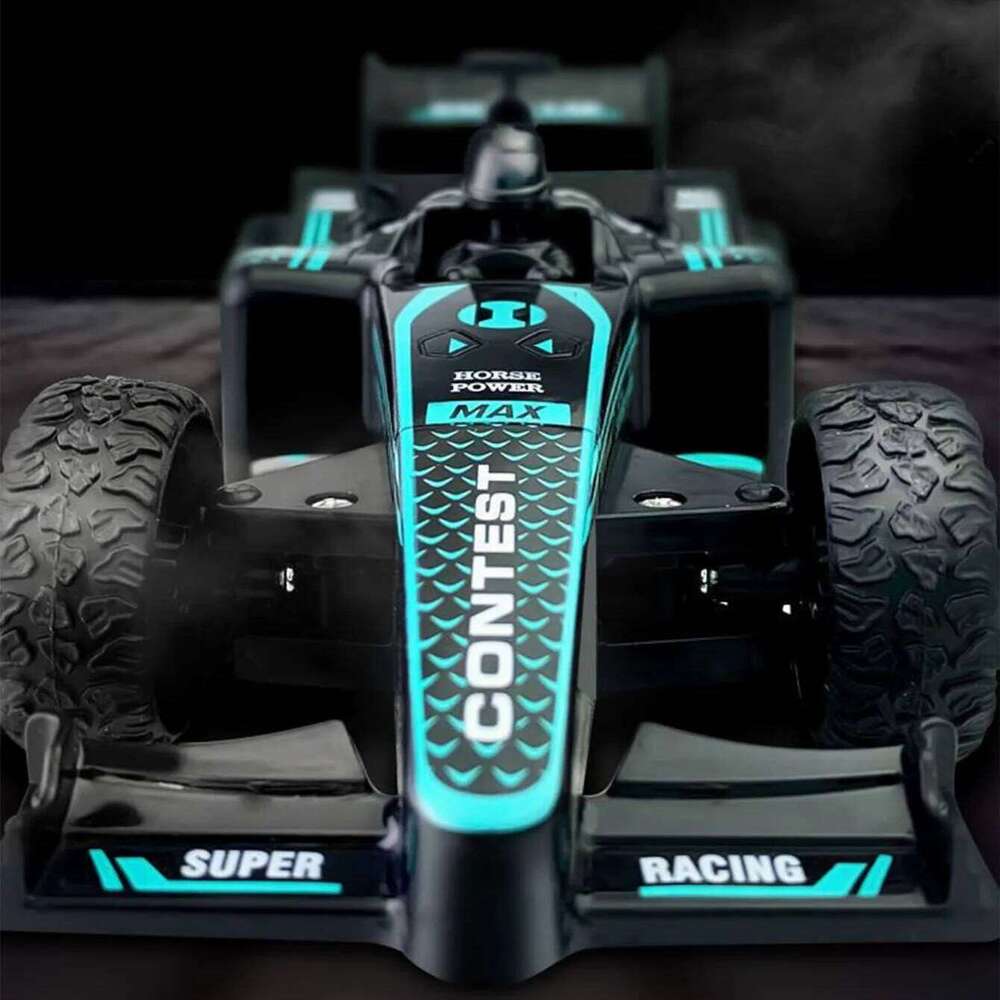 4 Channels 2.4GHz Remote Control Race with 4WD System Battery Powered Formula RC Car Adult Kids Festival Gifts for Boys Z260303