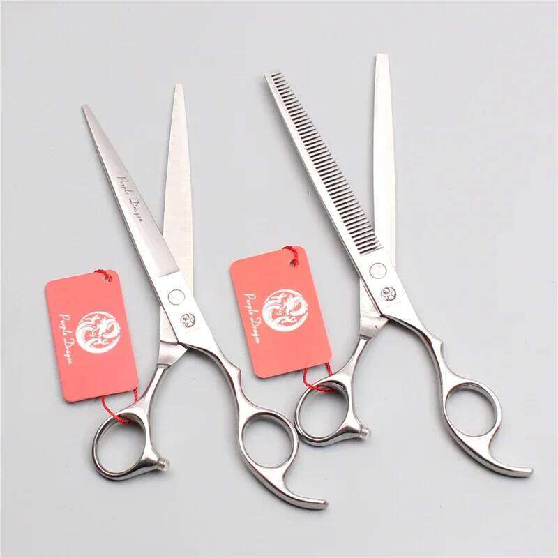 Professional Scissors 5.0-8.0 inch Hair Cutting Thinning Scissor Hairdressing Shears Barber Salon Tools For Hairdresser H260303