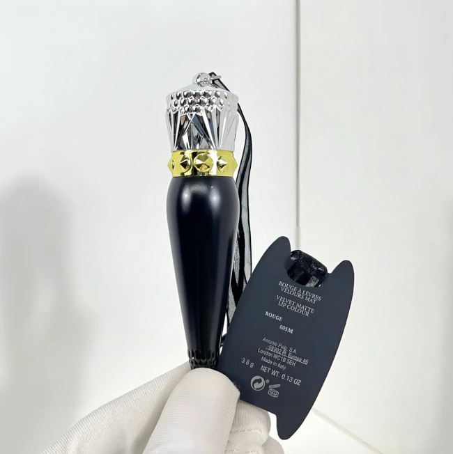 Black Tube Scepter Lipstick Velvet Matte 3.8g Rouge Lip Colour Matte Lipstick Long Lasting Lip Stain Tint Cosmetic Makeup Maquillage