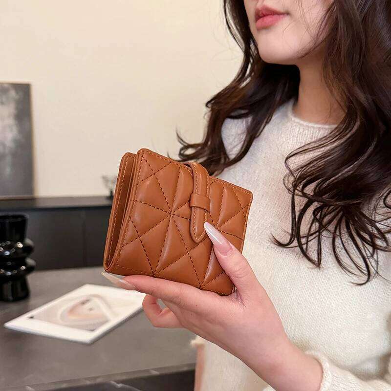 Luxury Design Wallets for Women Multi-Function Holder PU Leather Female Small Card Bag Short Women's Purse C260304