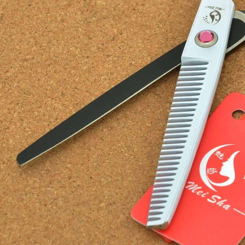 6.0" Meisha 360 Degree Rotation Barber Cutting Japan 440C Salon Hairdressing Thinning Scissors Hairstyle Shears A0120A H260303