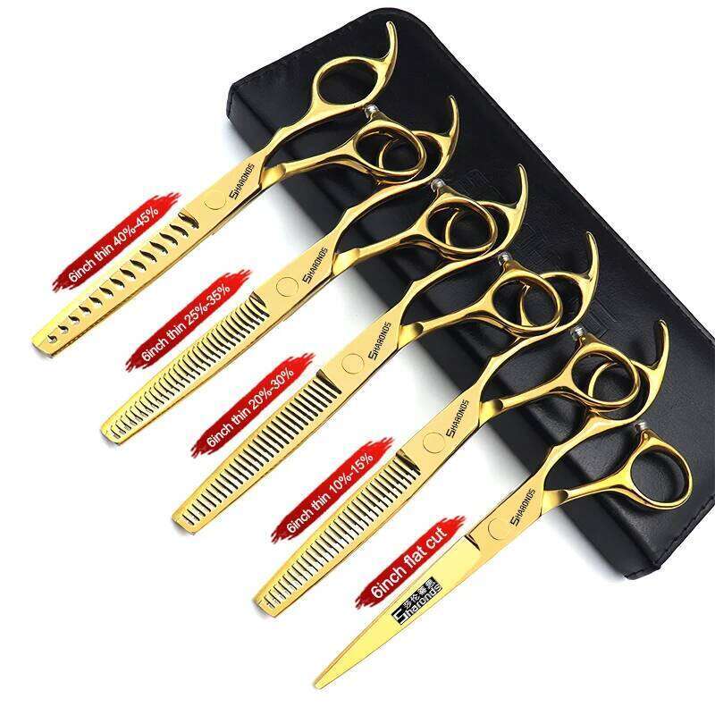 Thinning 6inch/6.5/7inch/7.5 inch Japan Professional hairdressing Scissors Barber Sharp Hair Cutting Shears H260303