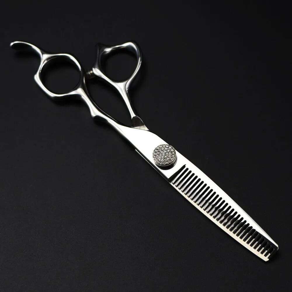 Professional JP440c steel 6 '' Bearing scissor Gem hair haircut thinning barber cutting shears hairdressing scissors H260303