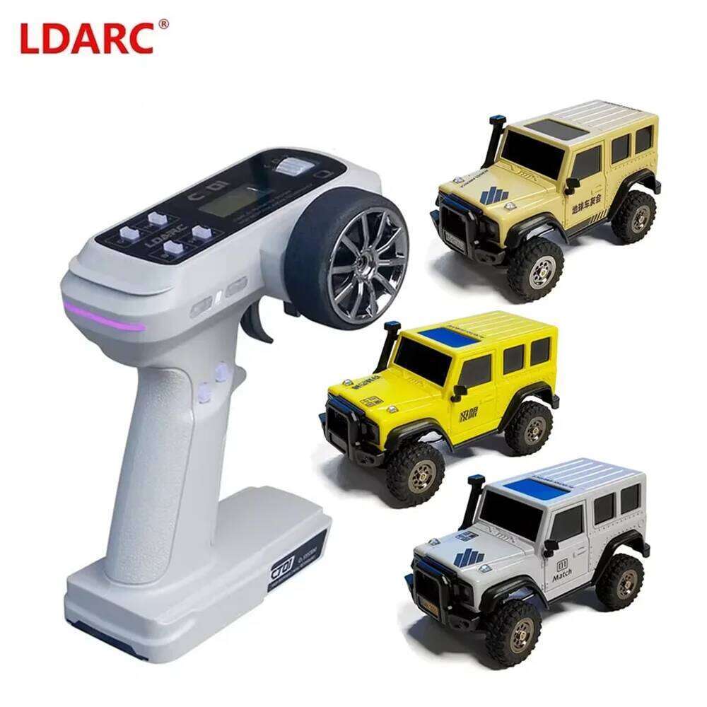 LDARC X43 RTR/BNR 1/43 Crawler Turbo RC Car 4WD Remote Control Mini Climbing Indoor Racing Vehicle Toy off Roader for Kids Adult Z260303