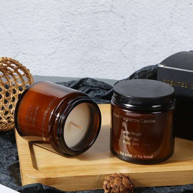 Scented Candles Soy Wax Aromatherapy Friend's Souvenir Smoke-free Fragrance Candle Jar Glass m W260304
