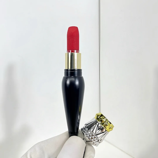 Black Tube Scepter Lipstick Velvet Matte 3.8g Rouge Lip Colour Matte Lipstick Long Lasting Lip Stain Tint Cosmetic Makeup Maquillage
