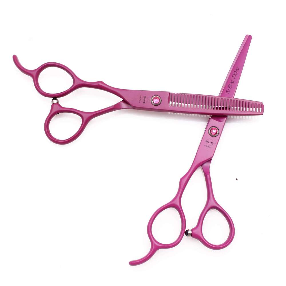 6.0'' Left Hand Professional Hairdressing Hair Scissors Cutting Shears Thinning Salon Barber Home Japan Steel Dropshipping A8001 H260303