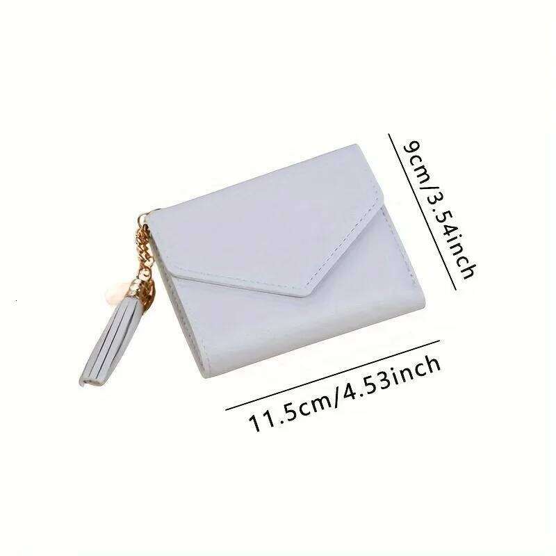 Personalized Womens Card Holder Wallet - Engraved Text Name Faux Leather Purse Anniversary Birthday Gift for Her Wife and Girls C260304