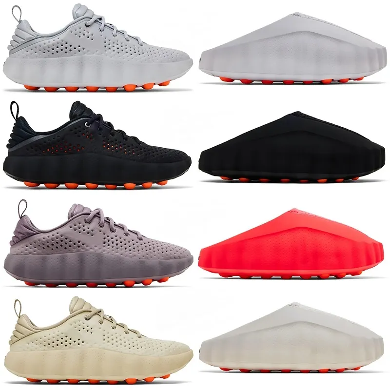 Designer slippers MIND 001 men women Black Light Smoke Grey Solar Red Light Bone Comfortable massage EVA Summer mens shoes