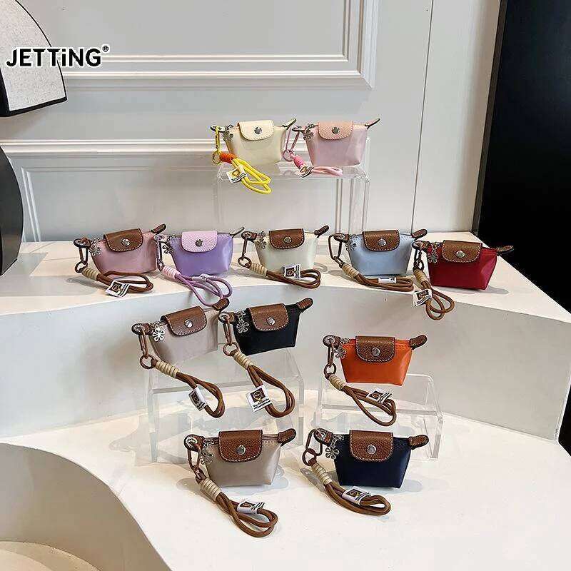 Y2K Exquisite Fashion Mini Handbag Wallet Simple Solid Color INS Korean Style Portable Storage Makeupbag Girl Women BirthdayGift C260304