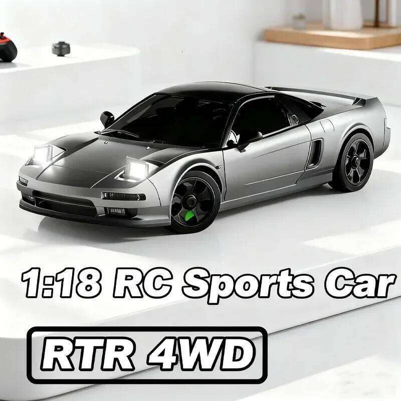 In Stock HB RP1804 1/18 RTR 4WD Drift Car Sports Model Gyroscope - 2 Tires Included Ready to Run Christmas Gifts For Boys Z260303