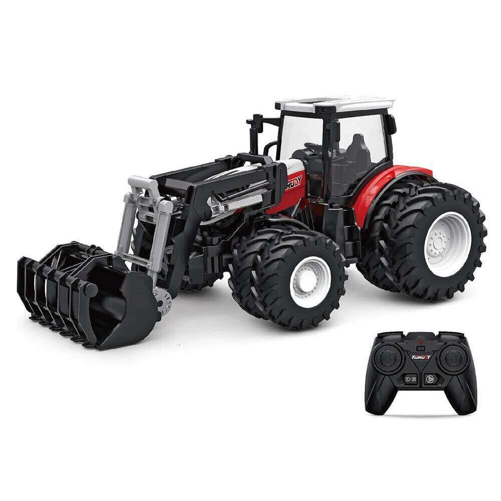 1/24 Remote Control Trailer 2.4G RC Tractor Simulated Engineering Construction Truck Model Toys Farming Machine Z260303