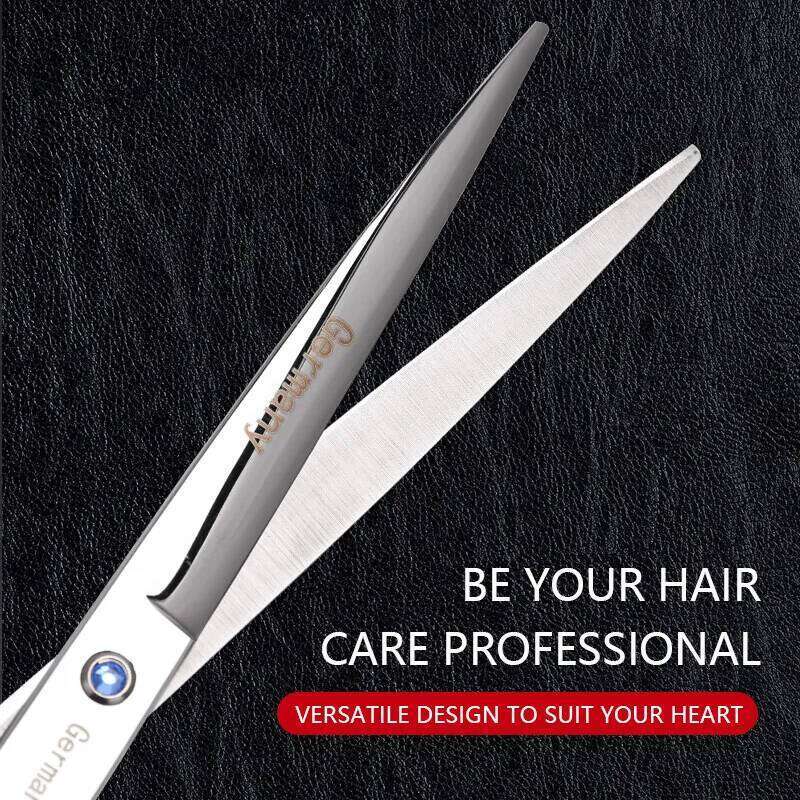 8 Inch Barber Hairdressing Scissors Professional Stainless Flat Cuts Pet Beauty Hair Cutting Shears Barbershop Tools Supplies H260303