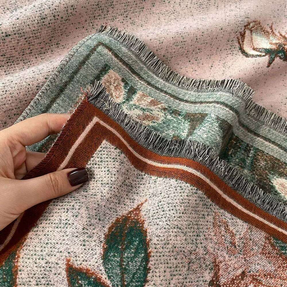 Women Winter Fashion Warm Imitation Cashmere Scarf Luxury Pashmina Blanket Thick Shawl Wrap Neckerchief Bufanda Echarpe Poncho XJ260304