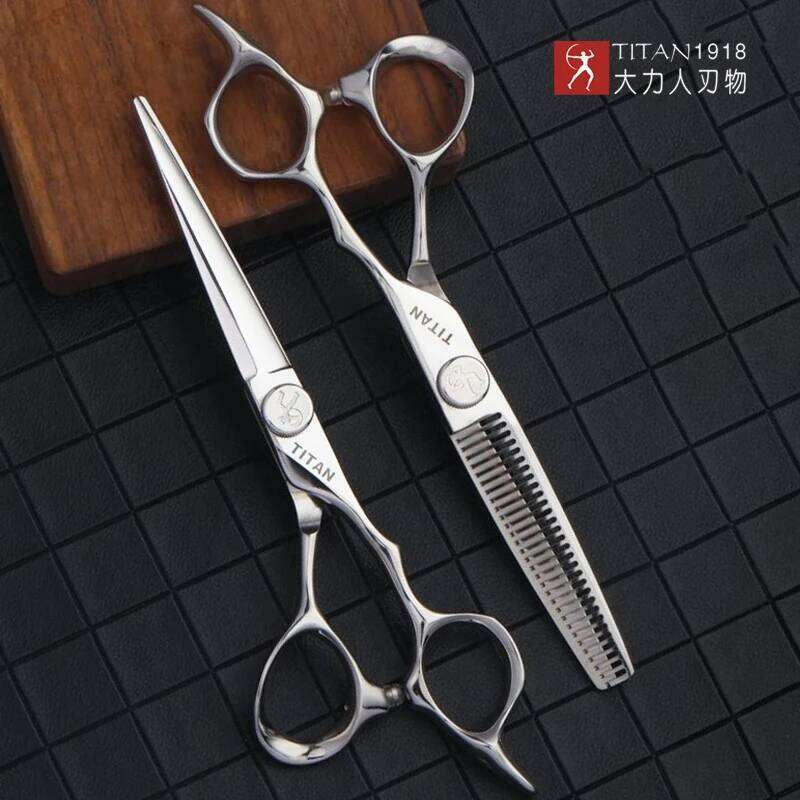 TITAN professional hairdresser barber tools salon cutting thinning shears set of 6.0 7 inch hair scissors H260303