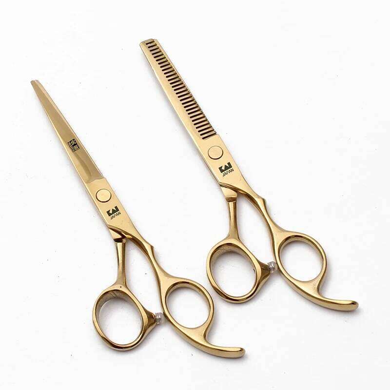 Professional 6 Inch Hair Scissors Thinning Shears Barber Cutting Hairdressing Scissor Tools H260303