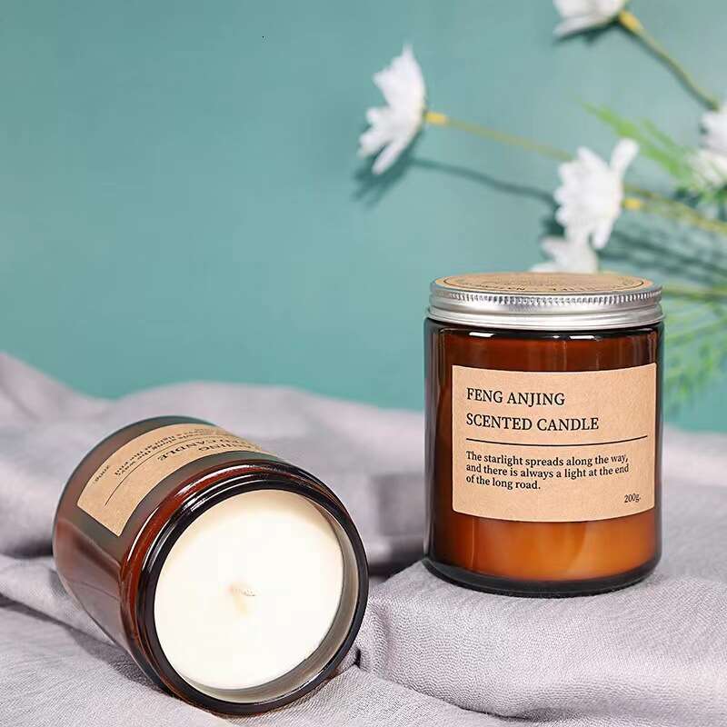 Handmade Soy Wax Scented Candle Smokeless Fragrance Creative Gift Wholesale Air Freshener Light Scent W260304