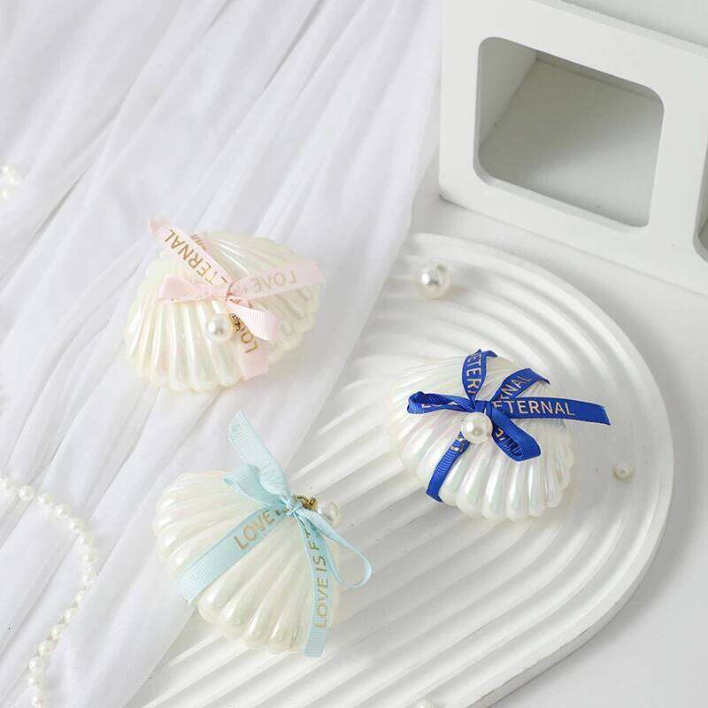 Scented Candle, Pearl Set, Wedding Favors Candle for Guests, Gift, Party, Holiday, Home Decor, Sea Shell Candles W260304