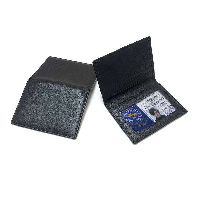 Real Leather Minimalist Wallet Small Thin ID Credit Card Holder Male Slim Simplicity VIP Cards Cases Women and Mens Accessories C260304