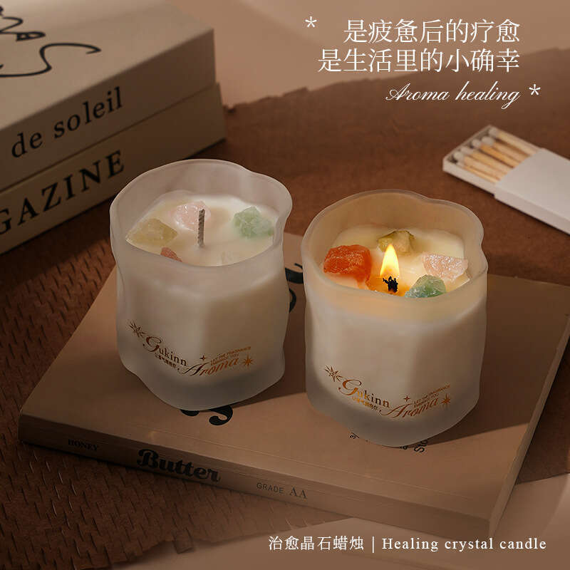 Twist Cup Romantic Candlelight High-end Candle Aromatherapy Smokeless Soy Wax Gift Wedding Favor W260304