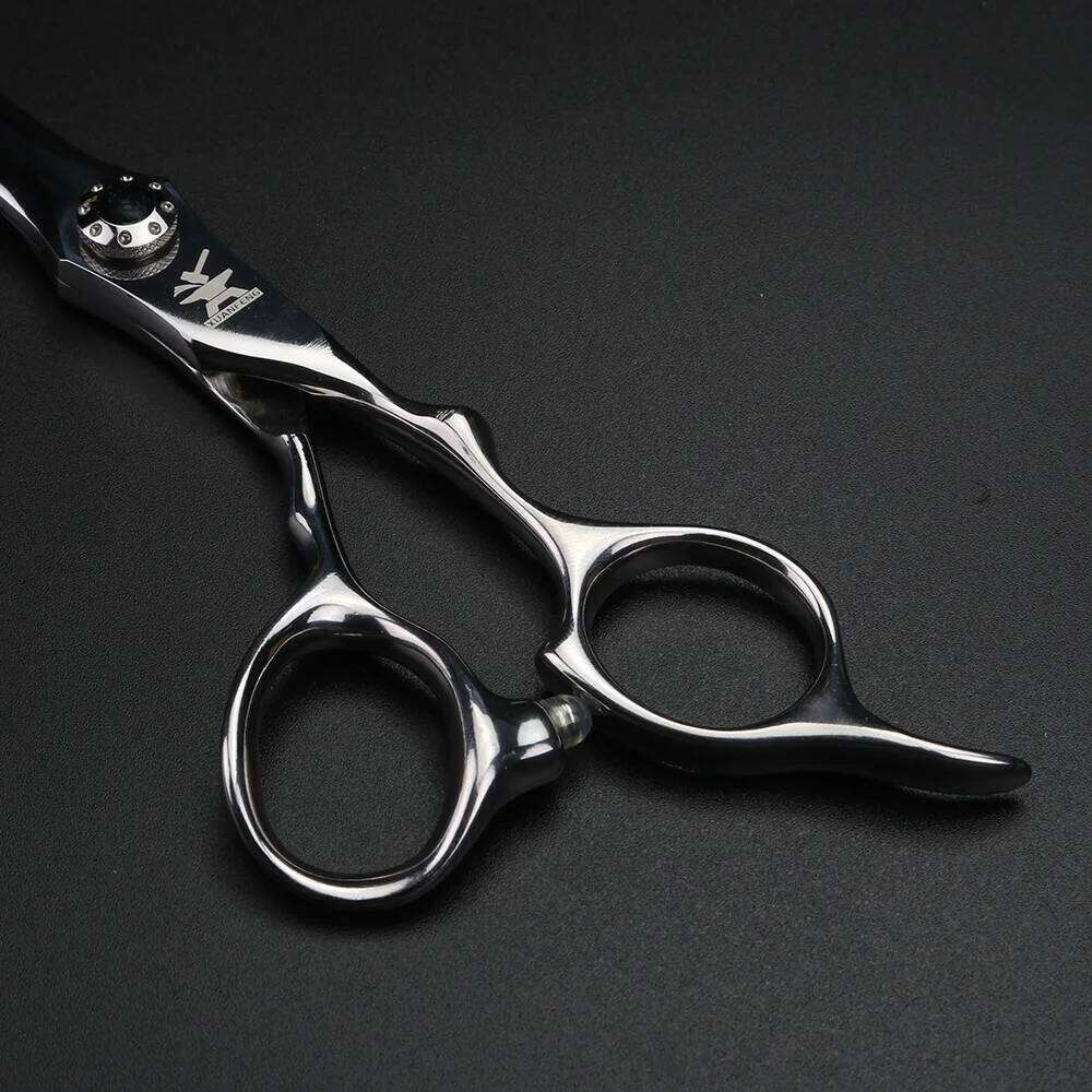 XUANFENG Silver Professional Hair 6.5 "440C Steel Cutting Scissors and thinning Scissors, Suitable for Barber H260303