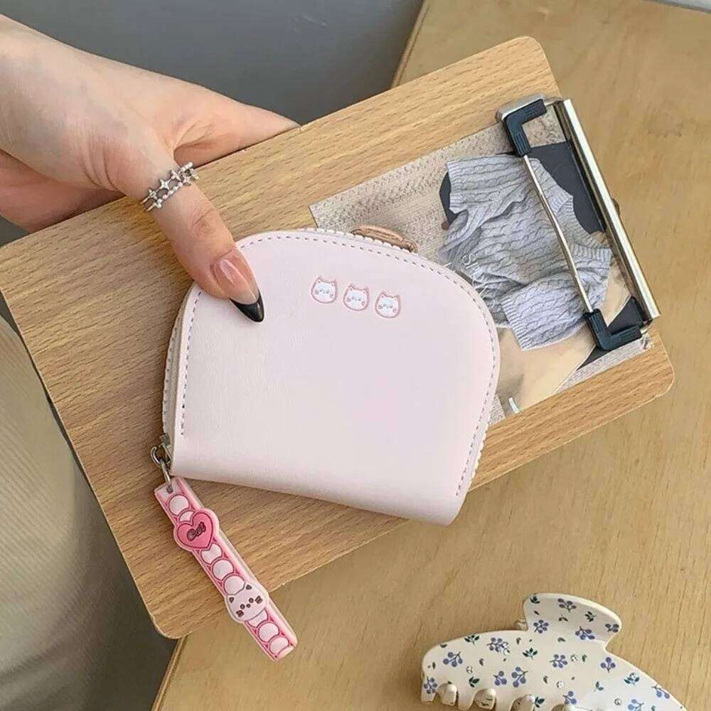 New Zipper Purse Cute Bear Portable Credit Card Holder Coin Pouch Gift C260304