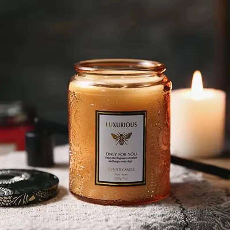 one Fragrant Candle Cans Room Decoration Soy Wax Smokeless Aroma Low Temperature Romantic Oil Fragrance Velas Birthday Candles W260304